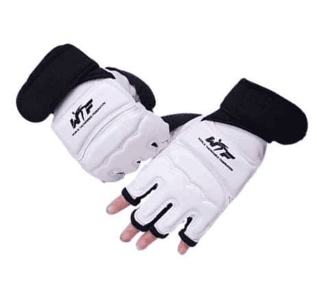 New Leather Half Finger Kids Children Karate Boxing Gloves - The Little Big Store