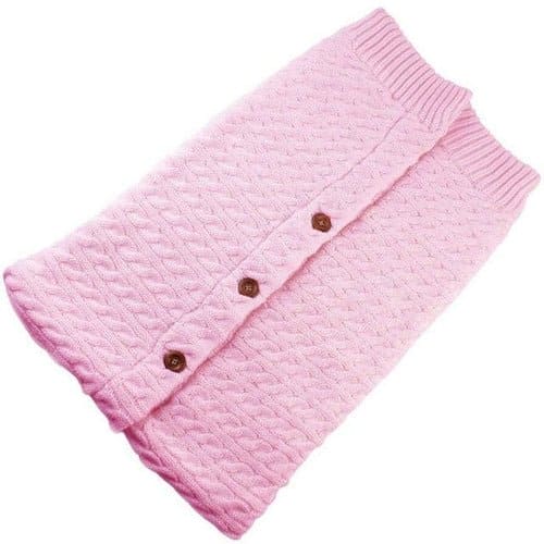 Newborn Baby Winter Warm Sleeping Bags Infant Button Knit Swaddle Wrap - The Little Big Store