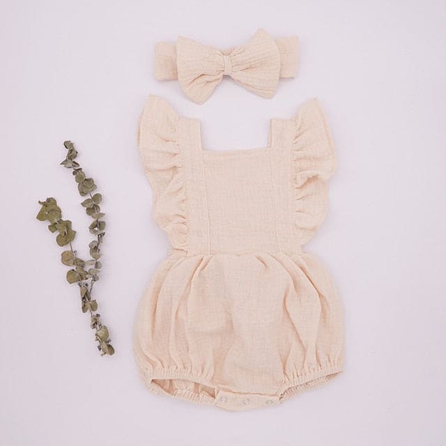 Organic Cotton Summer Baby Girl Clothes - The Little Big Store