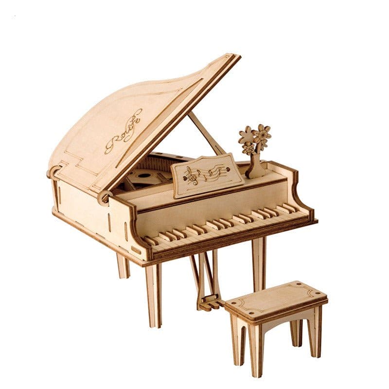 Piano Toys 3D Wooden Puzzle for Children - The Little Big Store