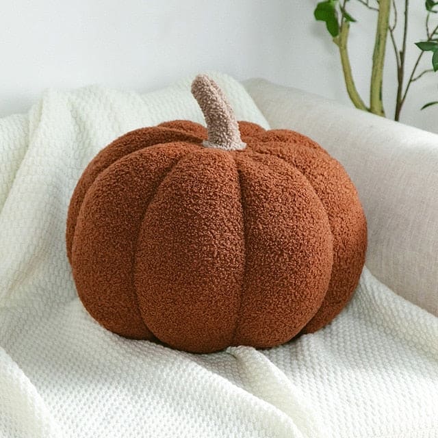 Pumpkin Patch Hug: Stuffed Pumpkin Pillow Toy - The Little Big Store