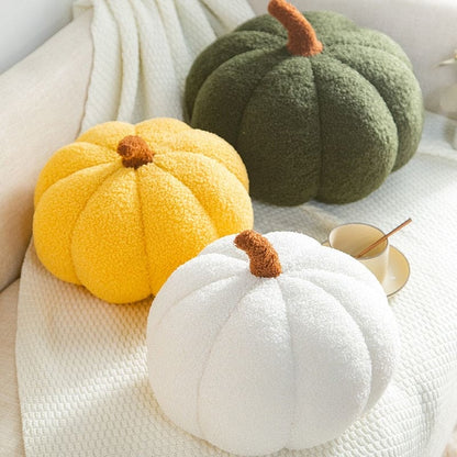 Pumpkin Patch Hug: Stuffed Pumpkin Pillow Toy - The Little Big Store