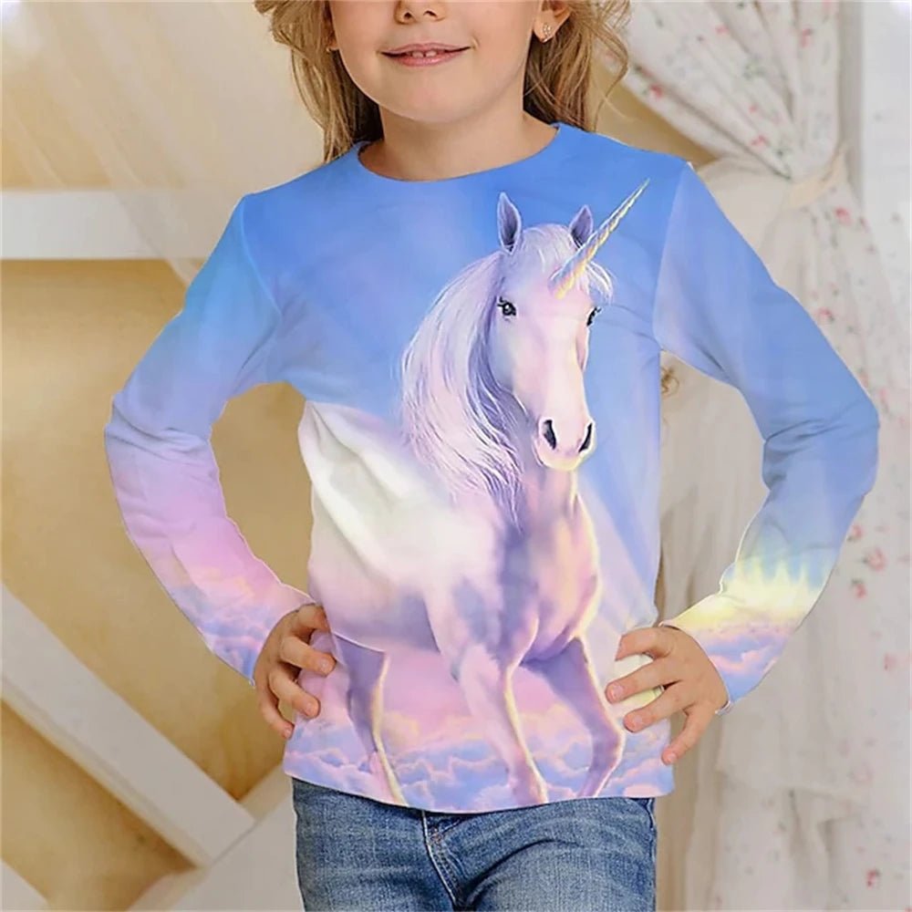 Purr-fect Prints: Kids' 3D T-Shirt! - The Little Big Store