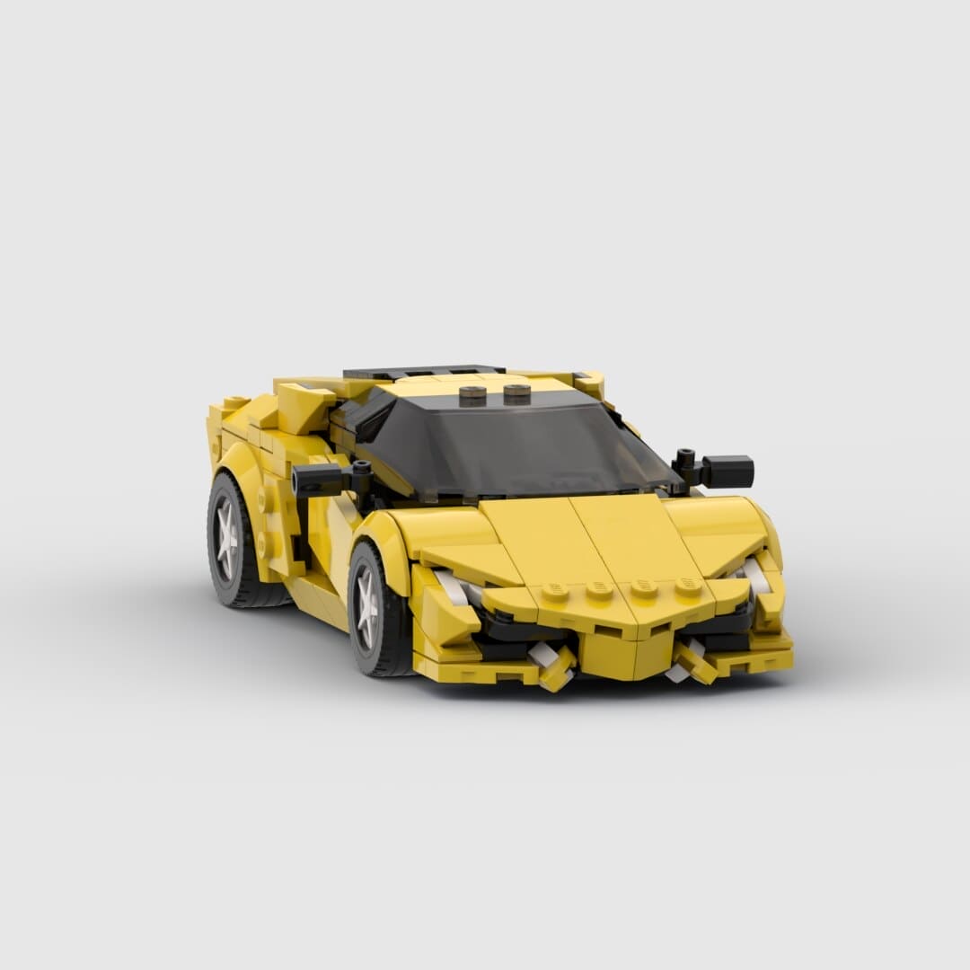 Race to Excitement: Aventador Racer Brick Building Blocks for Thrilling Adventures! - The Little Big Store