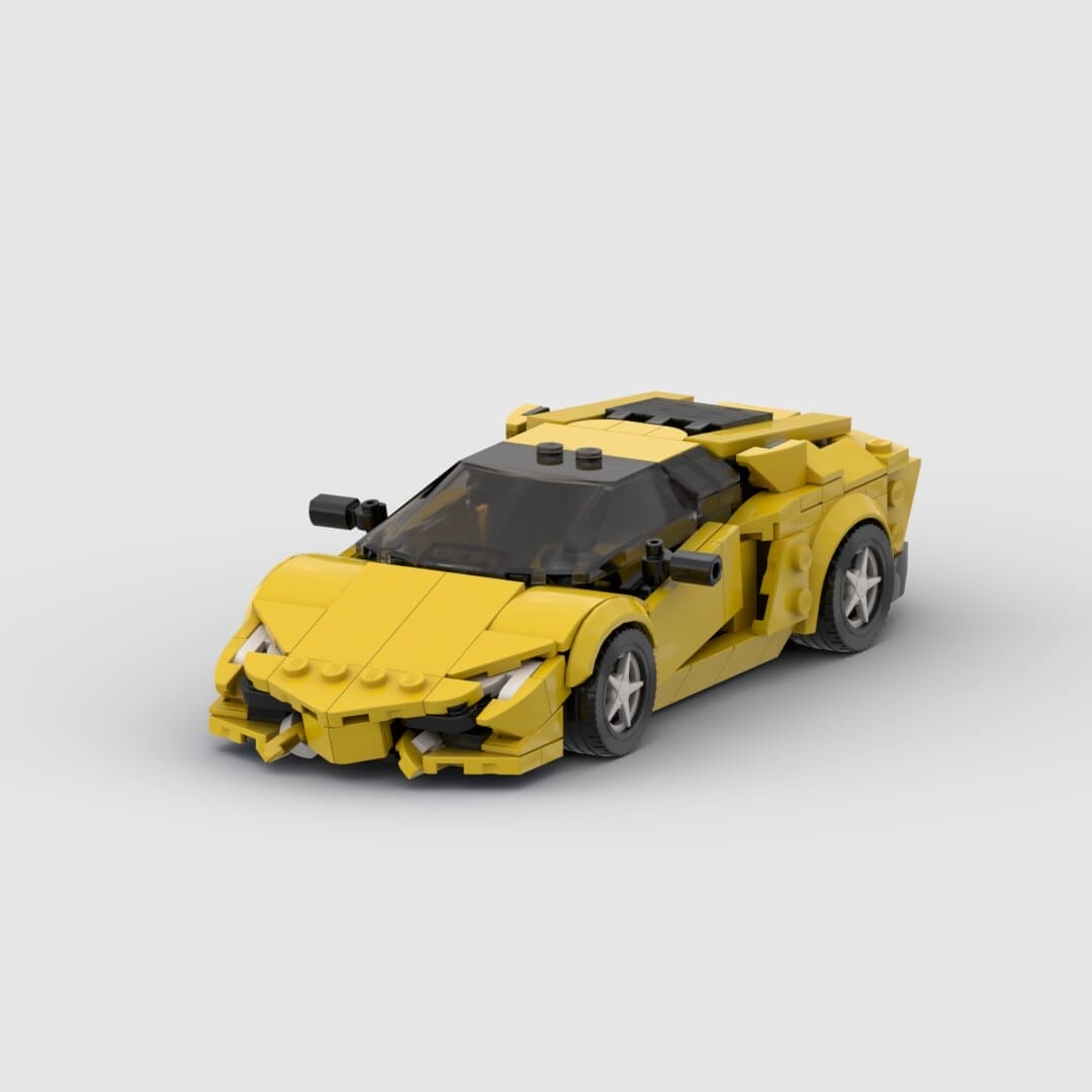 Race to Excitement: Aventador Racer Brick Building Blocks for Thrilling Adventures! - The Little Big Store