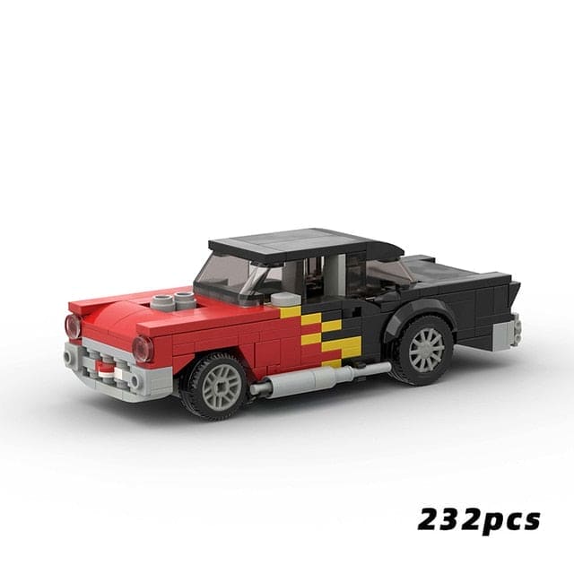 Rev Up the Fun: Model Sport Brick Building Block Car Toy - The Little Big Store