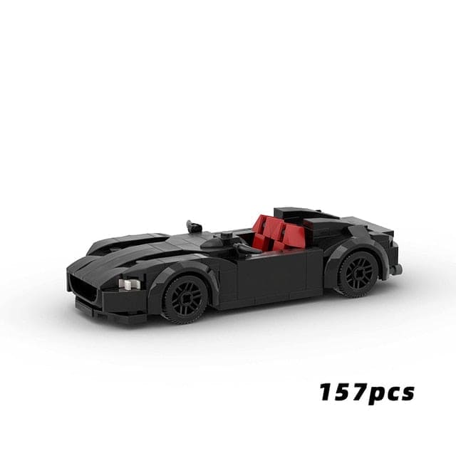 Rev Up the Fun: Model Sport Brick Building Block Car Toy - The Little Big Store