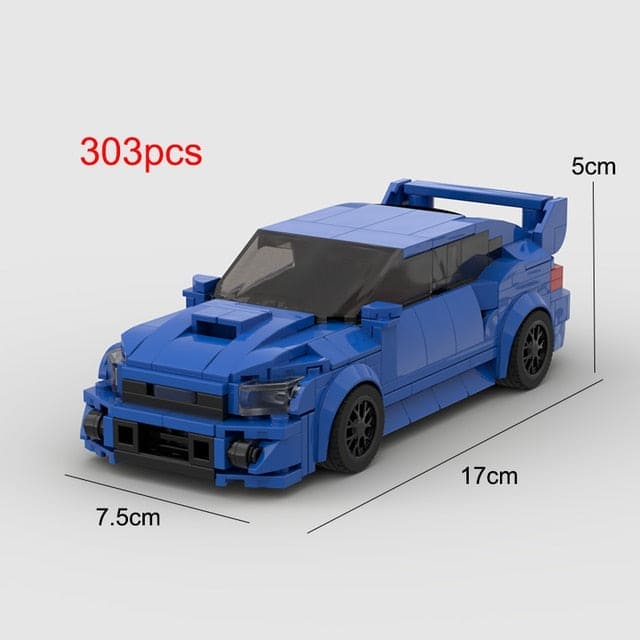 Rev Up Your Collection with the Subaru STI Garage Toy Car! - The Little Big Store