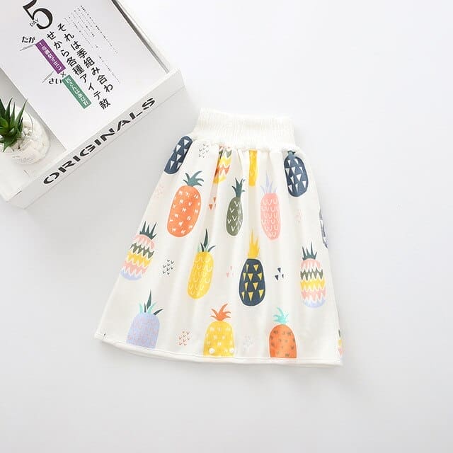 Revolutionize Diapering with our Stylish and Waterproof Reusable Cotton Diaper Skirt! - The Little Big Store