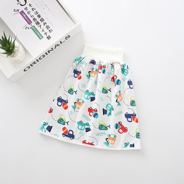 Revolutionize Diapering with our Stylish and Waterproof Reusable Cotton Diaper Skirt! - The Little Big Store