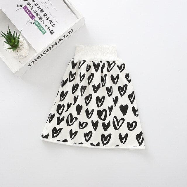 Revolutionize Diapering with our Stylish and Waterproof Reusable Cotton Diaper Skirt! - The Little Big Store