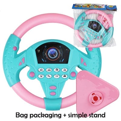 Revved Up Fun: Simulation Steering Wheel Toy - The Little Big Store