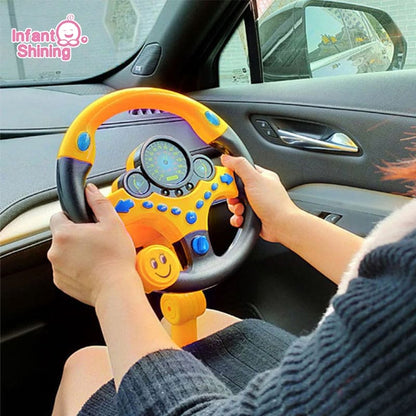 Revved Up Fun: Simulation Steering Wheel Toy - The Little Big Store