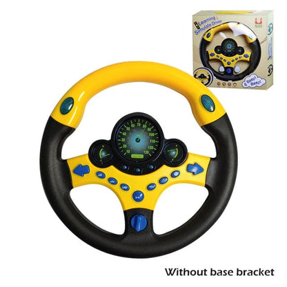 Revved Up Fun: Simulation Steering Wheel Toy - The Little Big Store