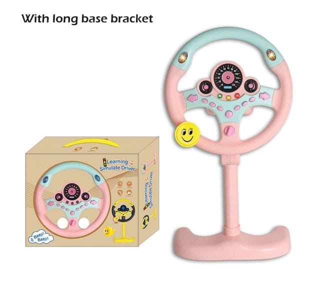 Revved Up Fun: Simulation Steering Wheel Toy - The Little Big Store