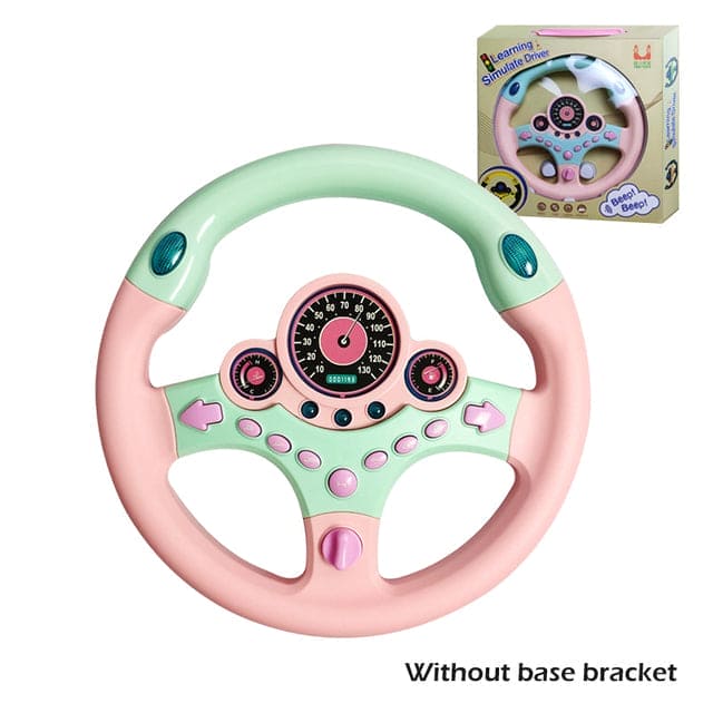 Revved Up Fun: Simulation Steering Wheel Toy - The Little Big Store