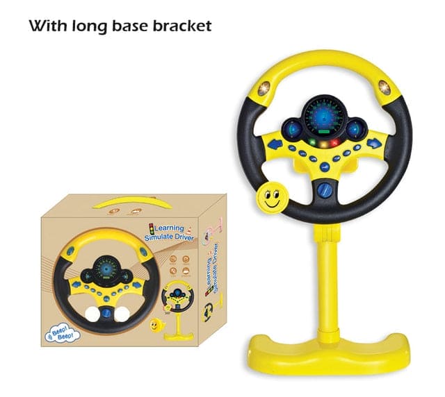 Revved Up Fun: Simulation Steering Wheel Toy - The Little Big Store