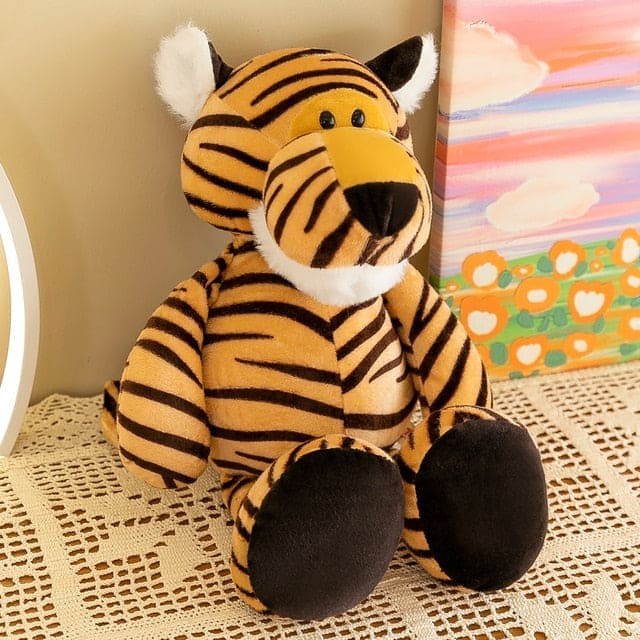 Roar into Adventure with Our Jungle Animal Plush Toy Collection! - The Little Big Store