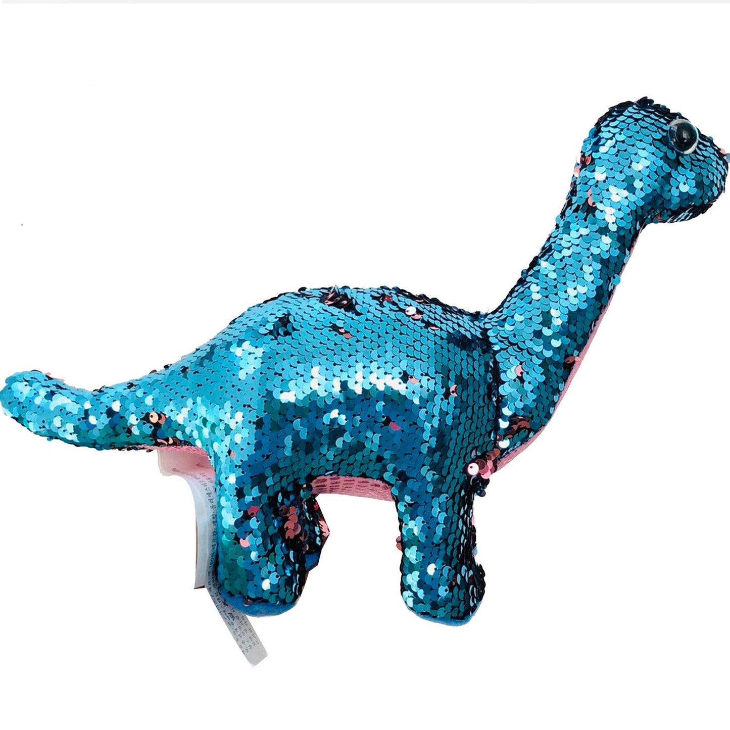 Roar into Fun: Sequin Dinosaur Color Changing Pillows Toy - The Little Big Store