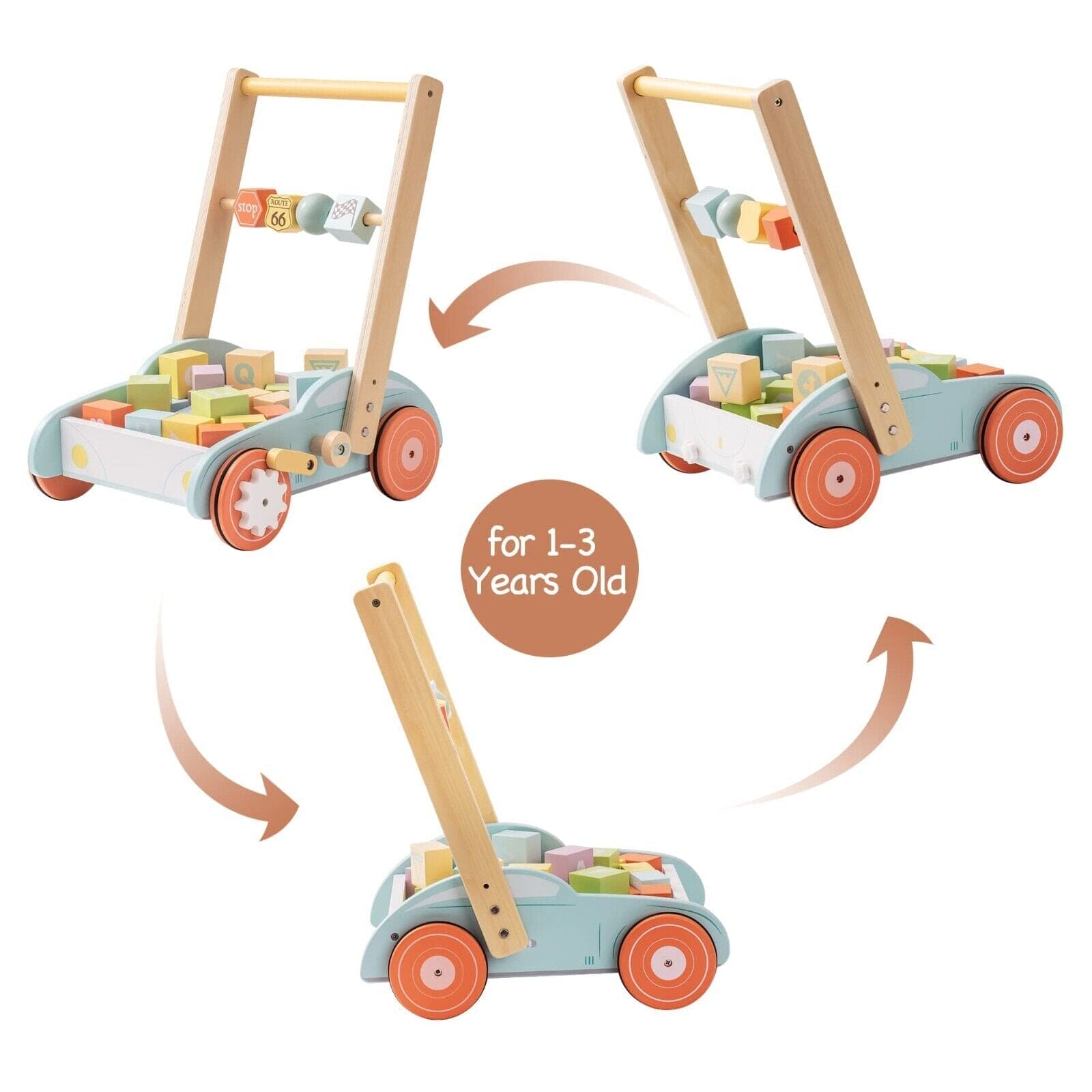 ROBUD ABC Traffic Walker: Toddler's Delight! - The Little Big Store