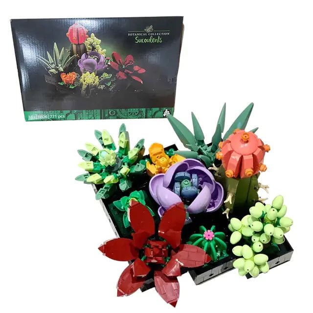 Romantic Flower Bouquet Bricks Toy - The Little Big Store