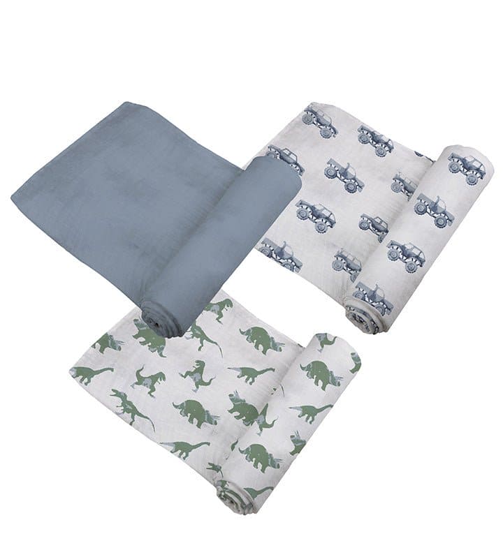 Rough Terrain Cotton Swaddle 3 Pack - The Little Big Store