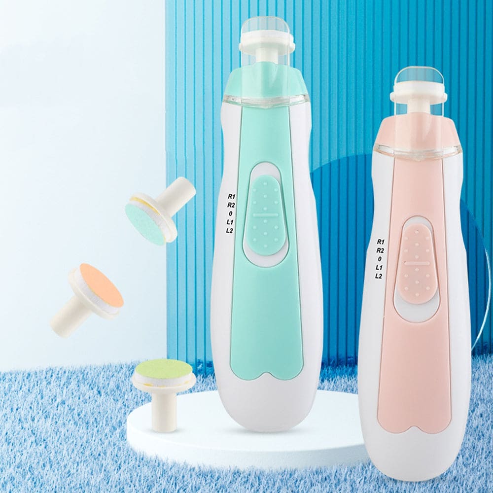 Safe Baby Nails: Electric Nail Clipper Set - The Little Big Store