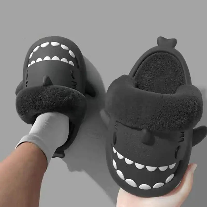 Shark Plush Slipper - The Little Big Store