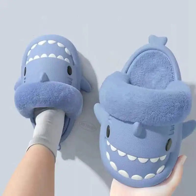 Shark Plush Slipper - The Little Big Store