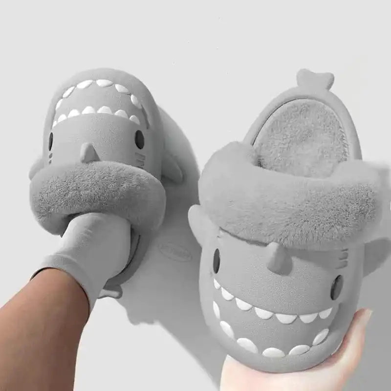 Shark Plush Slipper - The Little Big Store