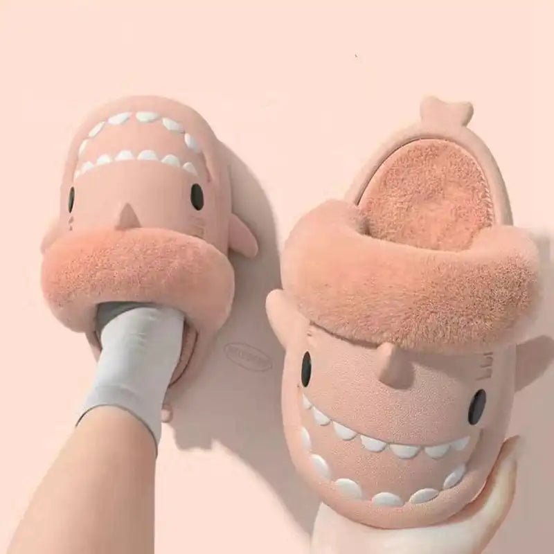 Shark Plush Slipper - The Little Big Store