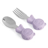 Shine Bright: Stainless Steel Kids Cutlery Set for Happy Mealtimes - The Little Big Store