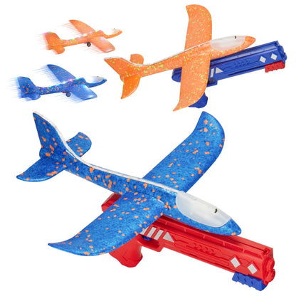 Skybound Adventures: LED Foam Glider Airplane Toys - The Little Big Store