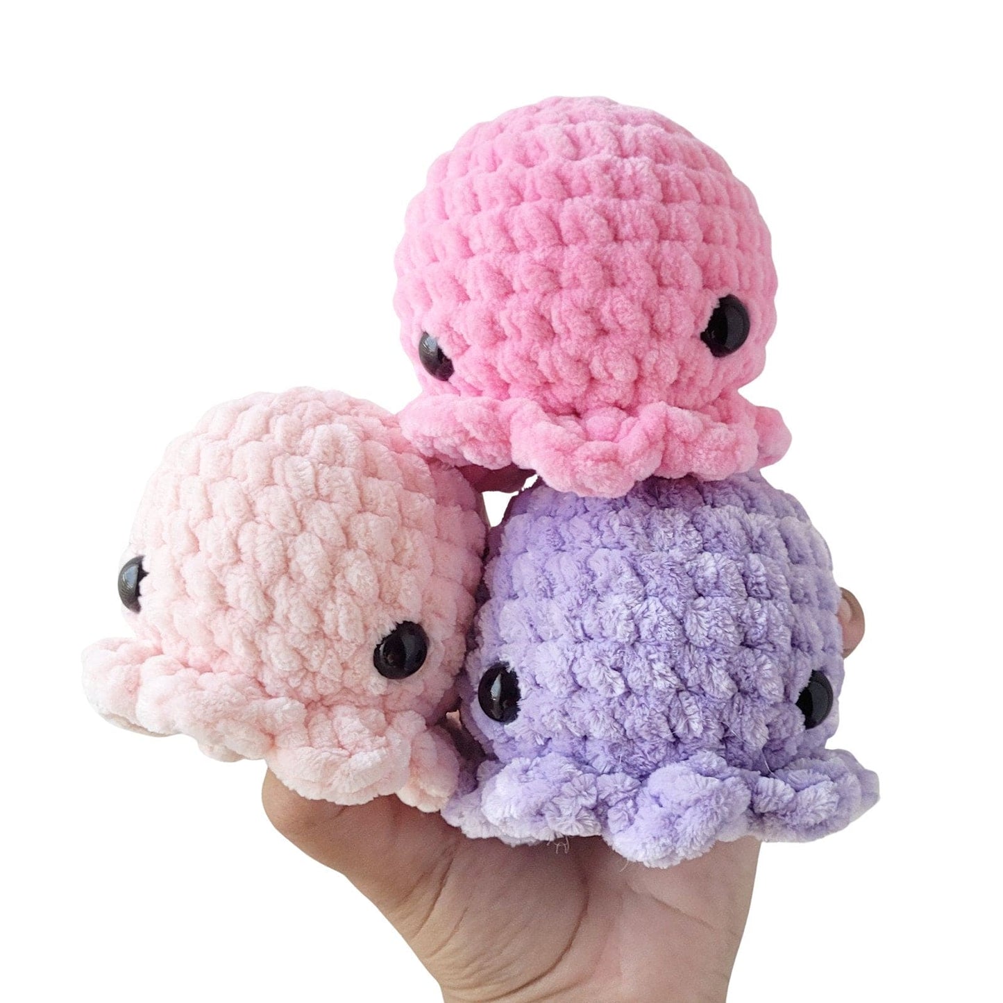 Small Octopus Plushie Set - Fantasy - The Little Big Store
