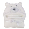 Snuggle Up in Cozy Comfort: Baby's Hooded Bath Towel - The Little Big Store