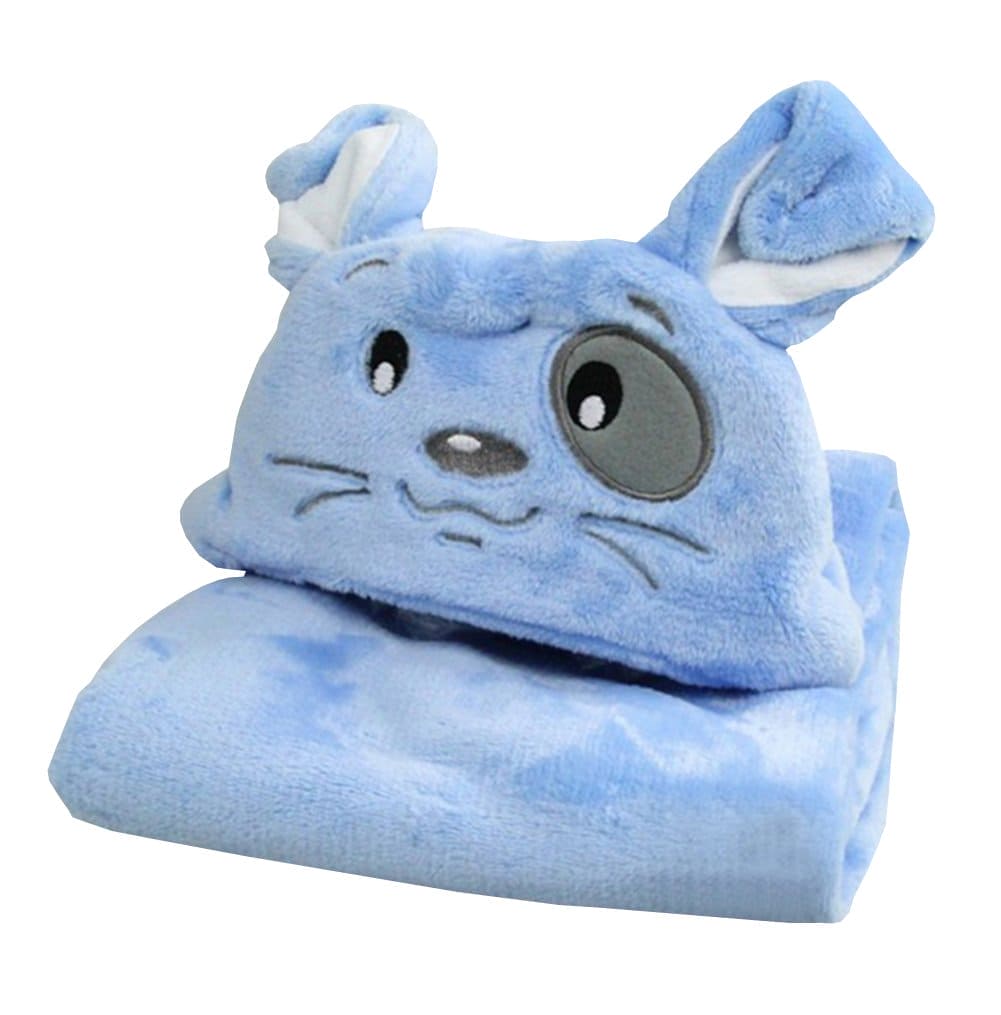 Snuggle Up in Cozy Comfort: Baby's Hooded Bath Towel - The Little Big Store