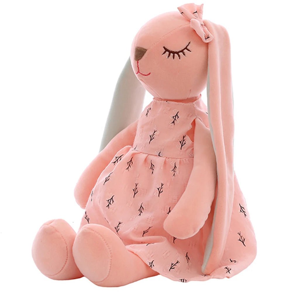 Snuggle Up to Sweetness: 35CM Cute Cartoon Long Ears Rabbit Doll – The Perfect Sleeping Mate for Happy Hearts! - The Little Big Store