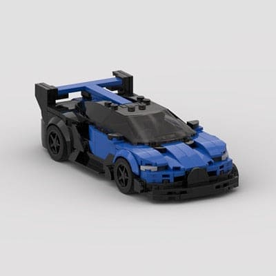 Speed into Learning: Supercar Sports Educational Building Block Toy - The Little Big Store