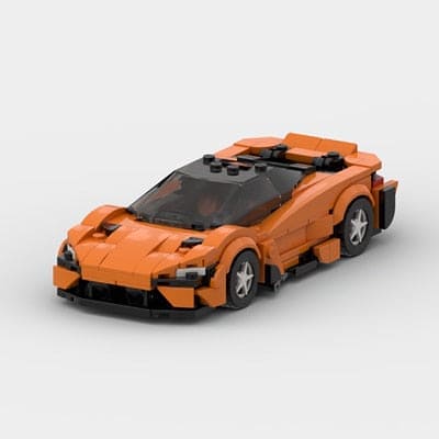 Speed into Learning: Supercar Sports Educational Building Block Toy - The Little Big Store