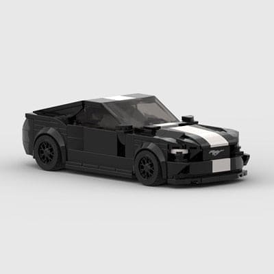 Speed into Learning: Supercar Sports Educational Building Block Toy - The Little Big Store