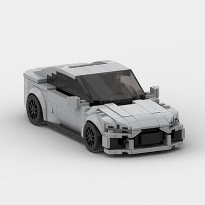 Speed into Learning: Supercar Sports Educational Building Block Toy - The Little Big Store