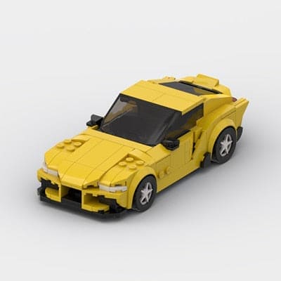 Speed into Learning: Supercar Sports Educational Building Block Toy - The Little Big Store