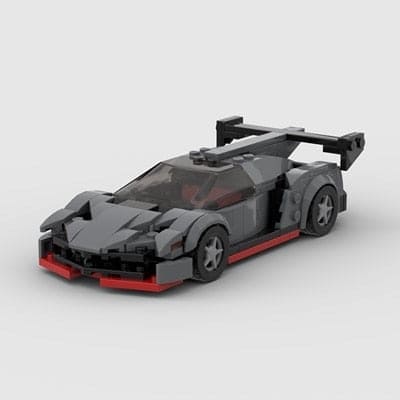 Speed into Learning: Supercar Sports Educational Building Block Toy - The Little Big Store