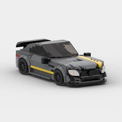 Speed into Learning: Supercar Sports Educational Building Block Toy - The Little Big Store