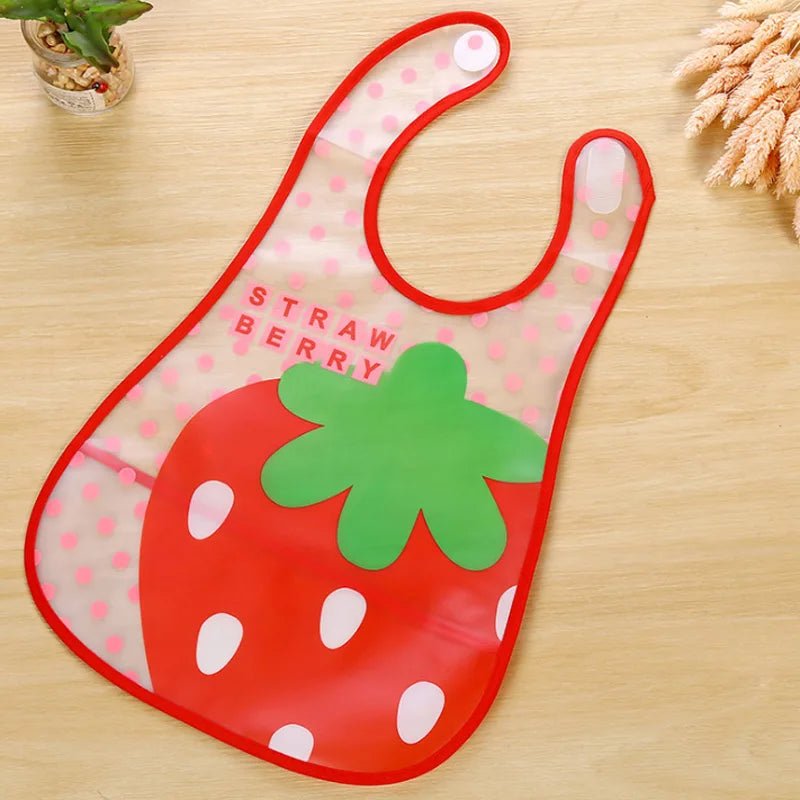 Splashproof Cuties: 3 PCS Cartoon Baby Bib Set - The Little Big Store