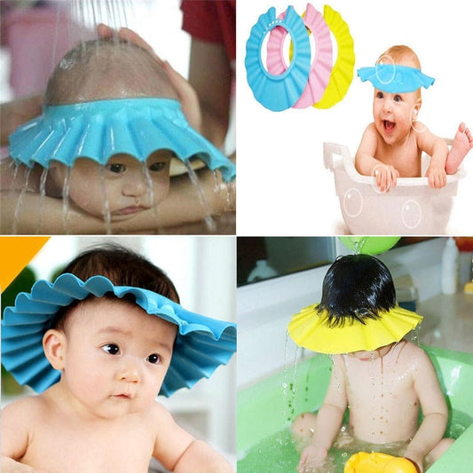 SplashyCute: Baby's Happy Hour with Shower Cap Fun! - The Little Big Store