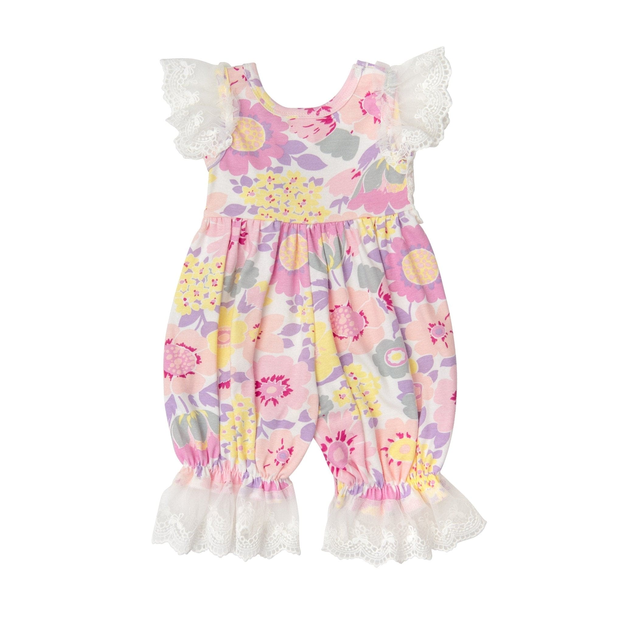 Spring Special Floral Bouquet Baby Romper_ - The Little Big Store