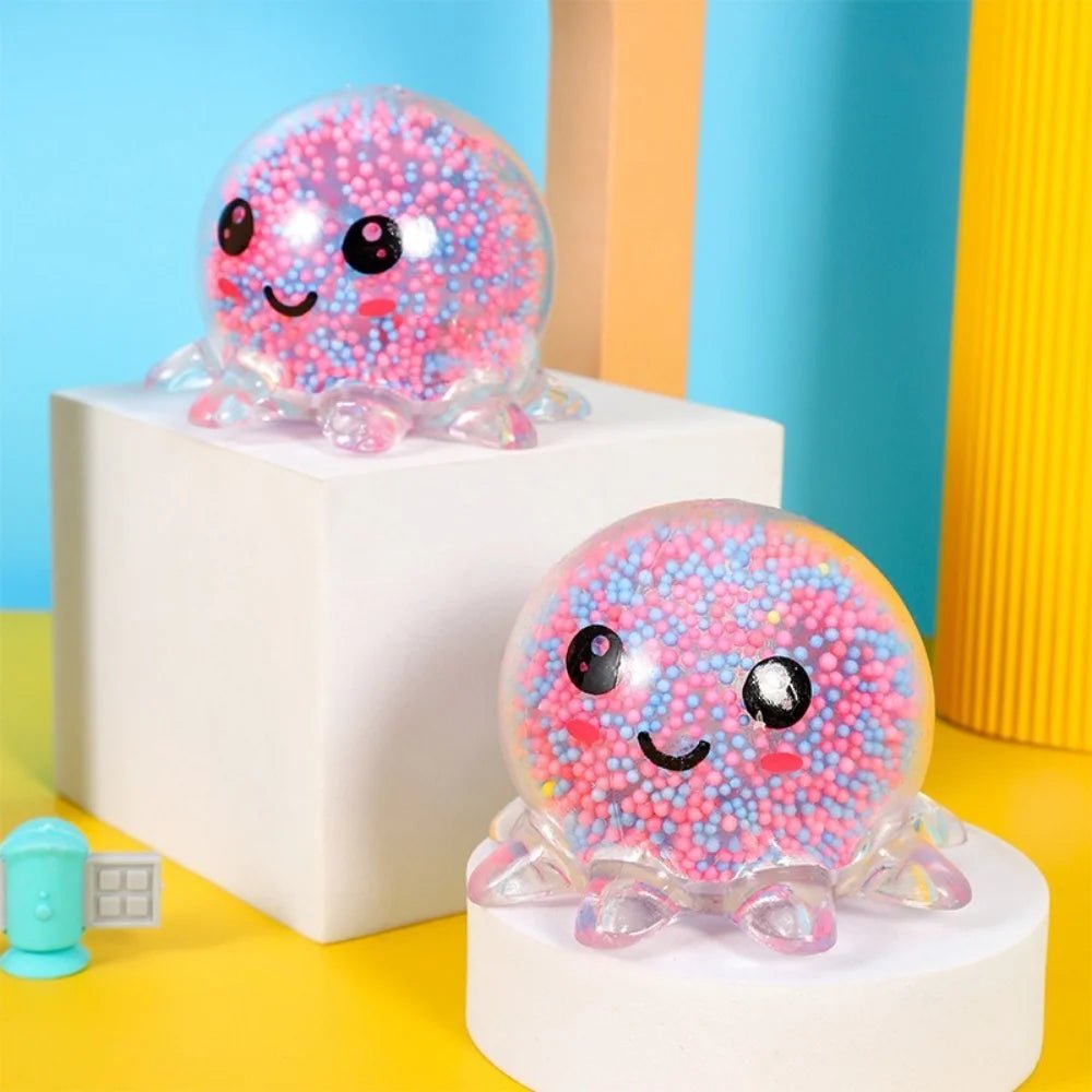 Squishy Glow Delight: Illuminating Octopus Stress Relief Fun for Kids!" 🐙💡 - The Little Big Store