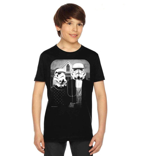 Star Wars American Gothic- Kids Tees - The Little Big Store
