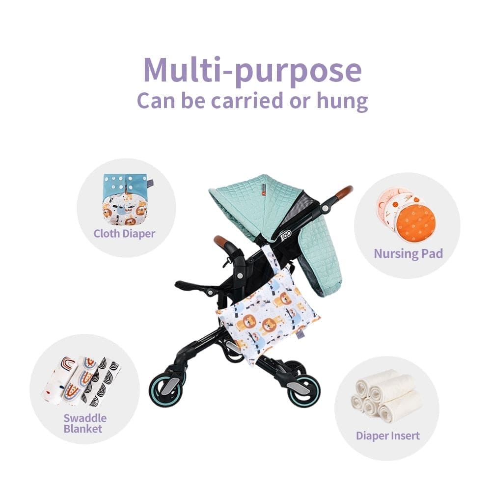 Stay Dry and Organized with Elinfant Wet Dry Bag Mini – Your Stylish and Waterproof Diaper Bag! - The Little Big Store